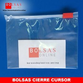 bolsas de polietileno con cierre por cursor