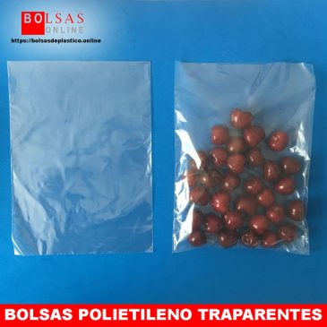 bolsas de polietileno transparentes