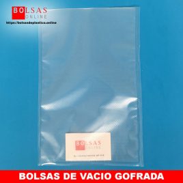 bolsas de vacío gofradas