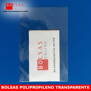 bolsas de polipropileno biorientado transparentes