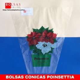 Bolsas cónicas para poinsettia
