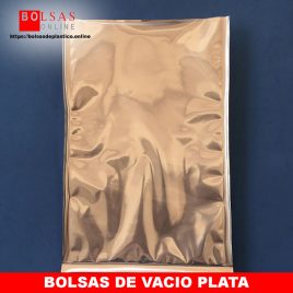 Bolsas de vacio plata