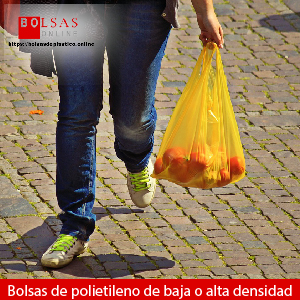 Diferencias entre las bolsas de polietileno de baja o alta densidad