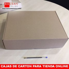 Cajas de cartón para tienda online grande