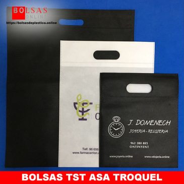 Bolsas tst asa troquel