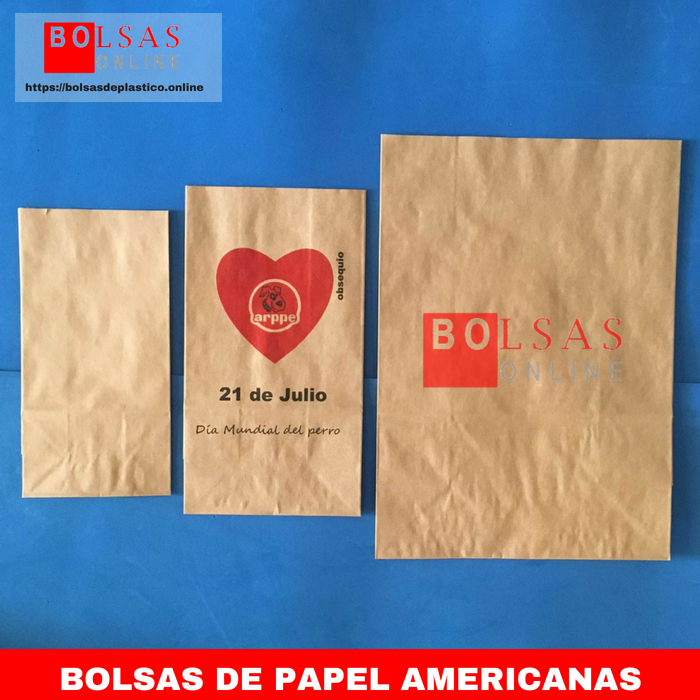 BOLSAS DE PAPEL AMERICANAS
