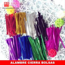 Alambres cierra bolsas