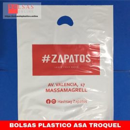Bolsas plástico asa troquel