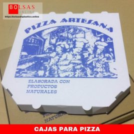 Cajas para pizza cantos cortados