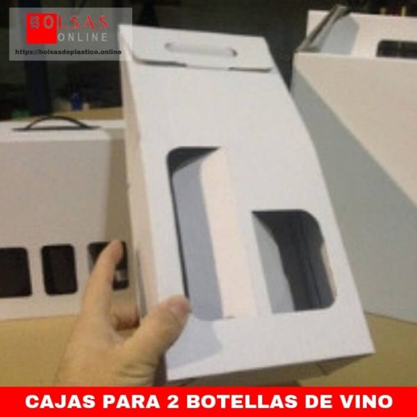 Cajas para 2 botellas de vino
