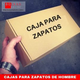 Cajas para zapatos de hombre