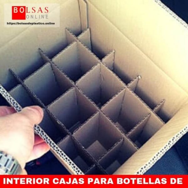 Interior cajas para botellas de vino