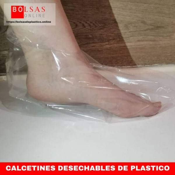 Calcetines desechables de plástico En Bolsas Online