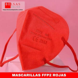 MASCARILLAS FFP2 rojas