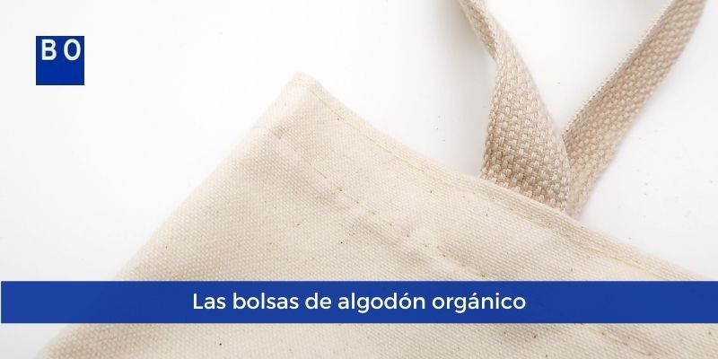 las bolsas de algodón orgánico