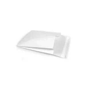 Sobres de papel blanco con solapa adhesiva y fuelle 15x8x22, sobres de papel blanco con solapa adhesiva y fuelle 29x8x33, Sobres de papel blanco con solapa adhesiva y fuelle 34x8,5x44