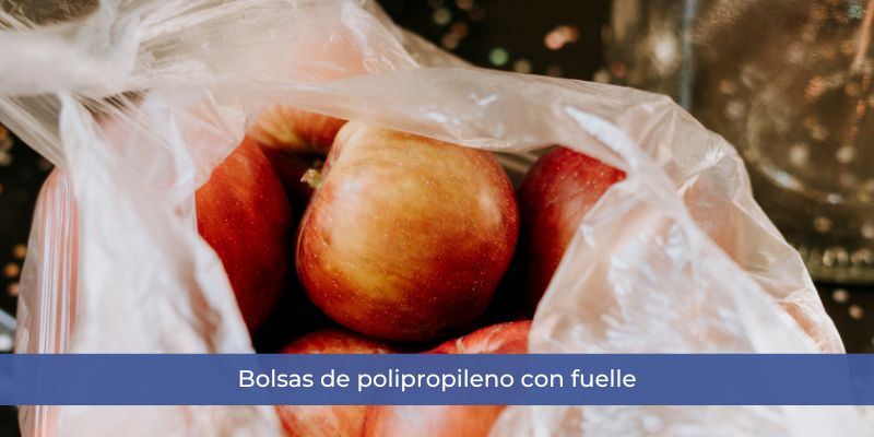 Bolsas de polipropileno con fuelle